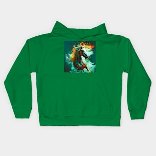 Colourful Stallion Kids Hoodie